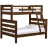 TimberFrame bunk bed. Twin over full with ladder.
